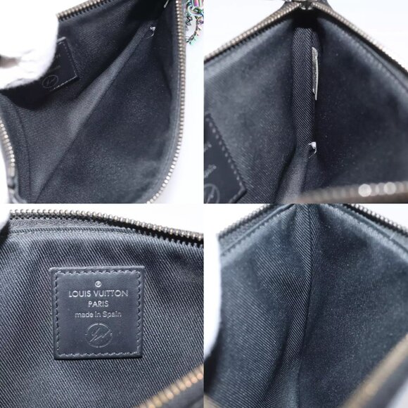 LOUIS VUITTON Monogram Eclipse Fragment iPhone Case M64433 LV Auth 113203 - Picture 16 of 16